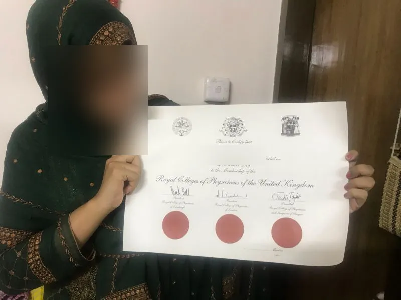 Dr. Nawsabah N. Certificate